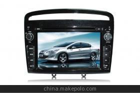 【东风标致408专车专用DVD导航7寸汽车导航影音系统】价格,厂家,图片,GPS终端设备,深圳捷道科技销售部-